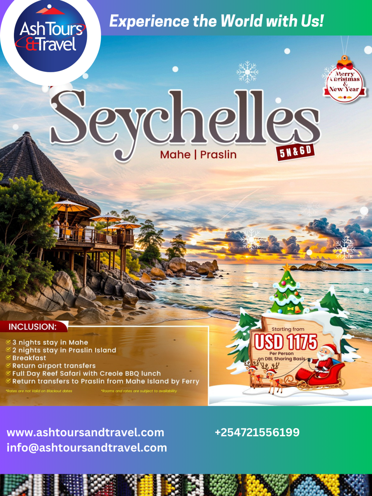 Seychelles Christmas 2024